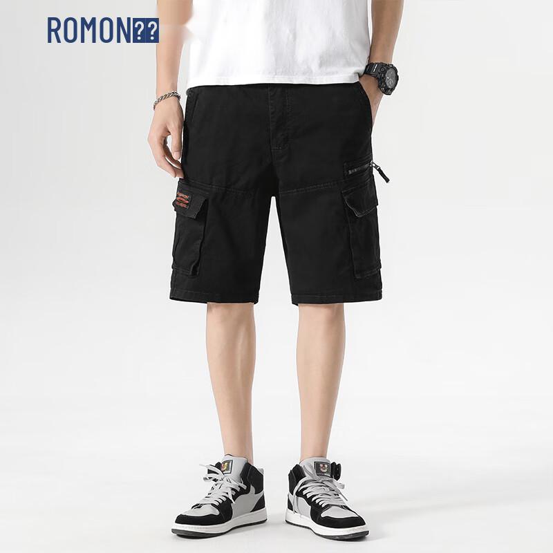 ROMON Men s Casual Cargo Shorts 34