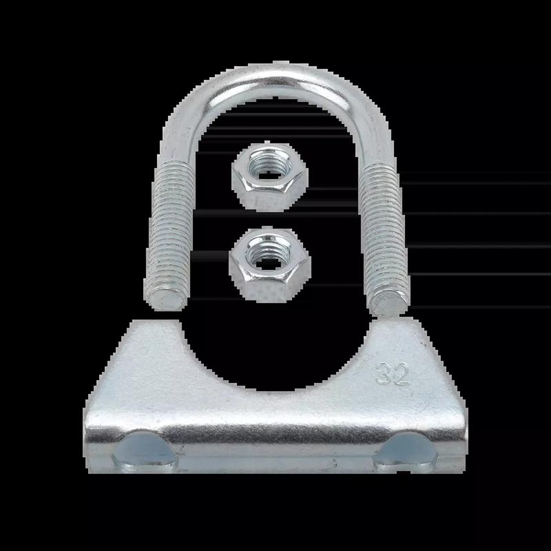 Diameter 70-77mm 3in Exhaust Pipe Clamp Wide Application Clear Thread Easy To Tall Precise Workmanship Quick To Start
