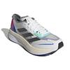Adidas Adizero Boston 11 White Lucid Blue Fuchsia Unisex Sneakers Cloud-White Core-Black HQ3693
