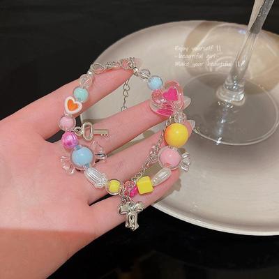 Dopamin Süßigkeiten Liebe Armband: Süßes, Niedliches, Leichter Luxus Geschenk für Frauen