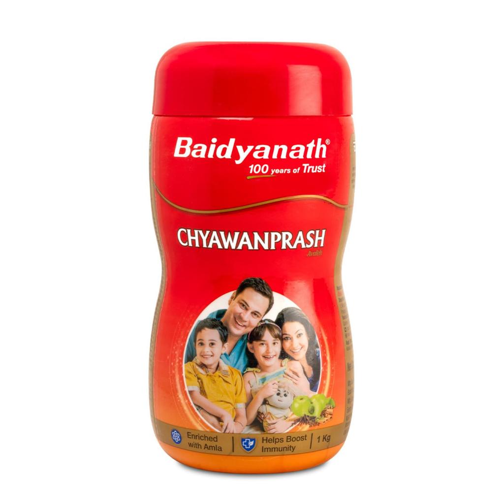 Baidyanath Ayurved Chyawanprash 1 KG | Helps in Improves Respiratory and Digestive Health, Strength and Stamina | Enriched with 39 Vital Ayurvedic