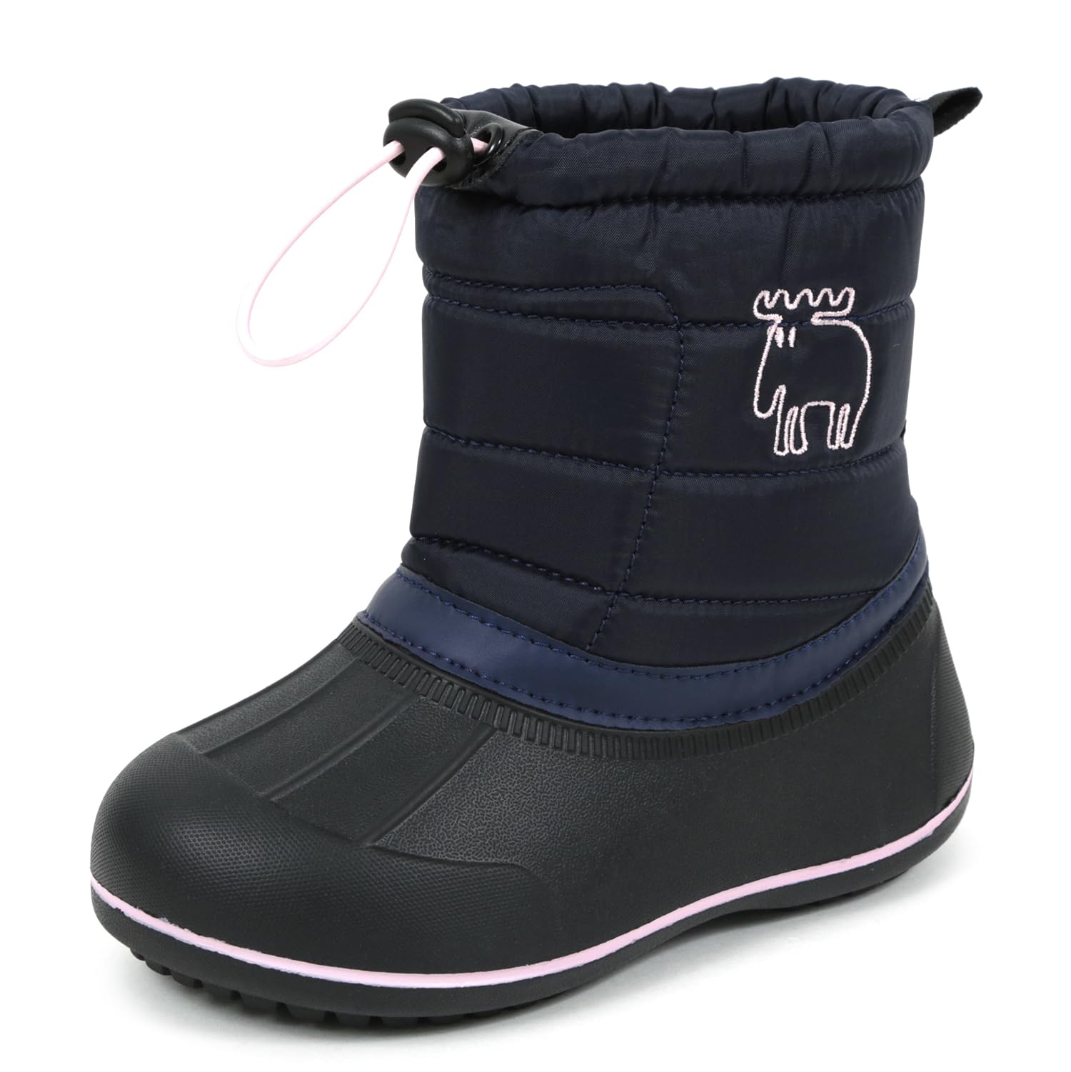 

Чоботи Mozu Bean з пухом, внутрішнім боа та еластичними манжетами, Зимові чоботи, Дитячий розмір, Темно-синій, 16.0 см