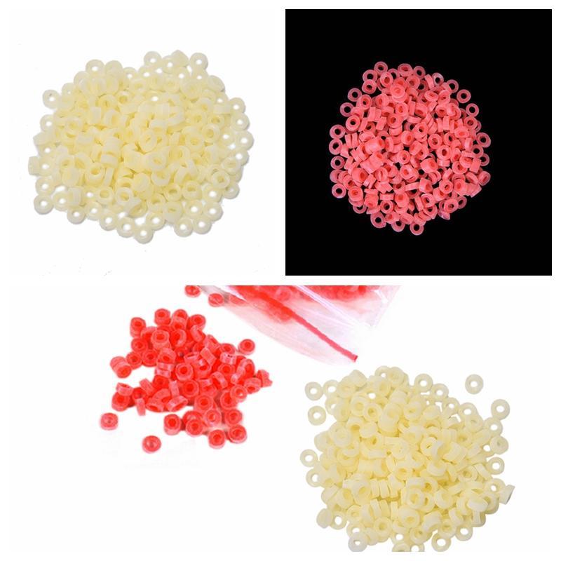 2500 Pcs Rubber Bait Bands For 3Mm To 10Mm Bloodworm Baits Fishing Elastic Band