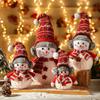 Large Snowman Figurine for Christmas Decoration and Party Atmosphere