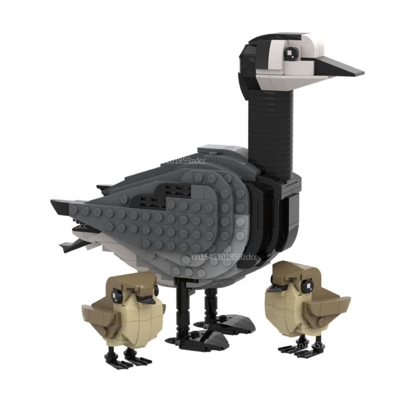 MOC Animal Bird Raven Kingfisher Feral Pigeon Model Building Blocks Set Robin Eagle Assembly Bricks Toys Birthday Xmas Gifts