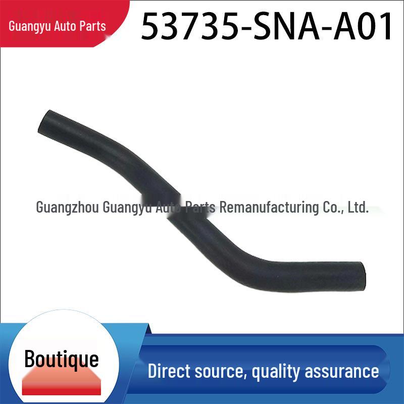 Genuine Oil Return Pipe 53735-SNA-A01 for Ciimo Civic 53735-SNA-A01 чёрный