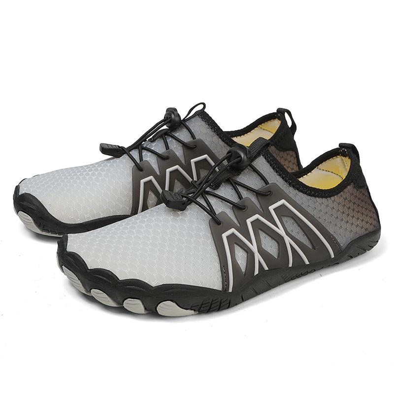 Herren Barfuß Flats Weite Handfläche Fahrschuhe Damen Orange Wasser Aqua Schwimmen Flussaufwärts Schuhe Yoga Fitness Schuhe Große Größe