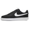 Court Vision 1 Skóra syntetyczna Codzienne Antypoślizgowe Wytrzymałe Lekkie Niskie Buty do skateboardingu Damskie sneakersy Czarne Białe CD5435-001