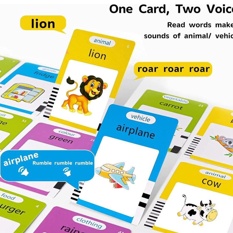 Kids' Educational English Flash Card Voice Learning Machine