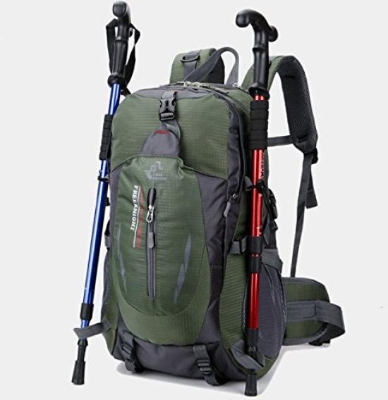 Motorcycle Backpack, Mountaineering Backpack, Lightweight, Large Capacity, Water Repellent, Rucksack, Outdoor Bag, Rucksack, Travel, Hiking,