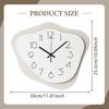 Hanging Clock Silent Family Friends Wall Art Decor Office Acrylic Wall Clock