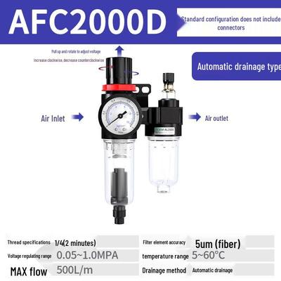 Aokewen AFC2000 Automatic Air Filter & Oil-Water Separator