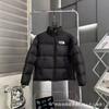Winter 1996 US Version Plaid Hooded Cotton Jacket Unisex Warm Embroidered Couple Coat