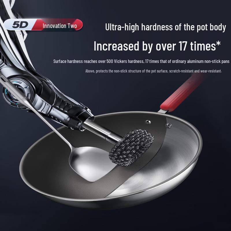KOBACH 32cm Titanium Shield Non-stick Wok