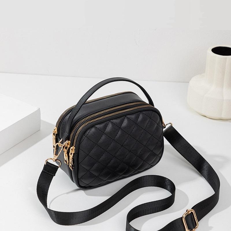 

Модная женская сумка через плечо, сумка из искусственной кожи, стеганая сумка через плечо, повседневная маленькая квадратная сумка