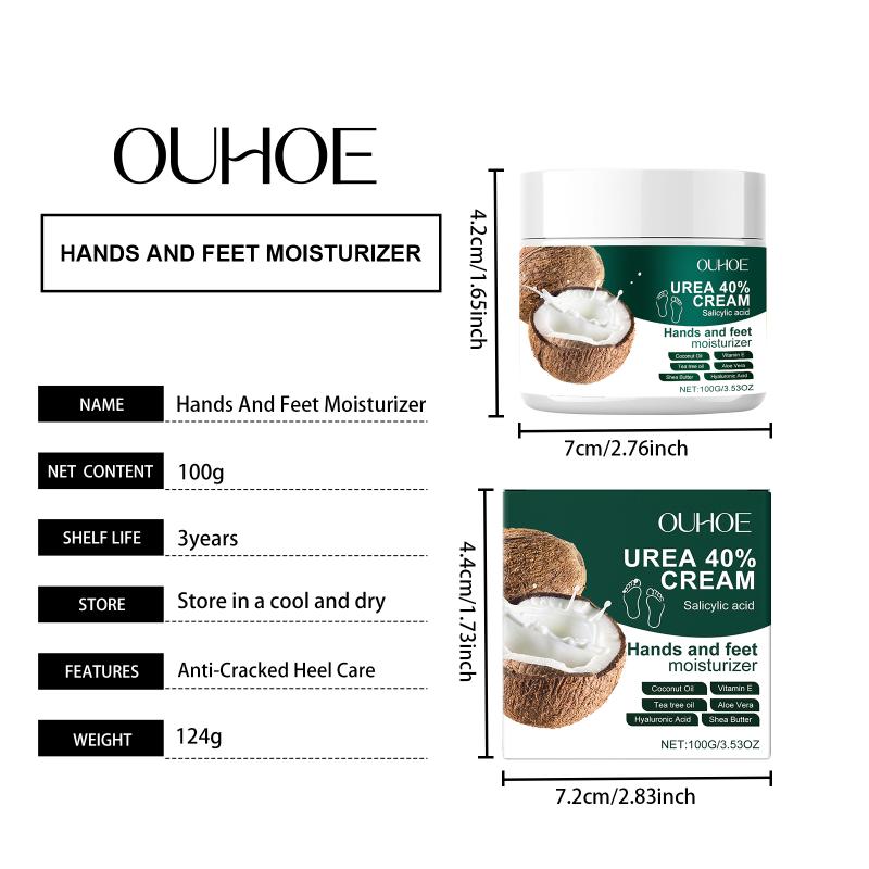 Cracked Heel Moisturizing Cream Deep Hydration for Hands and Feet Softening Remover Suits Daily and Night Time Use
