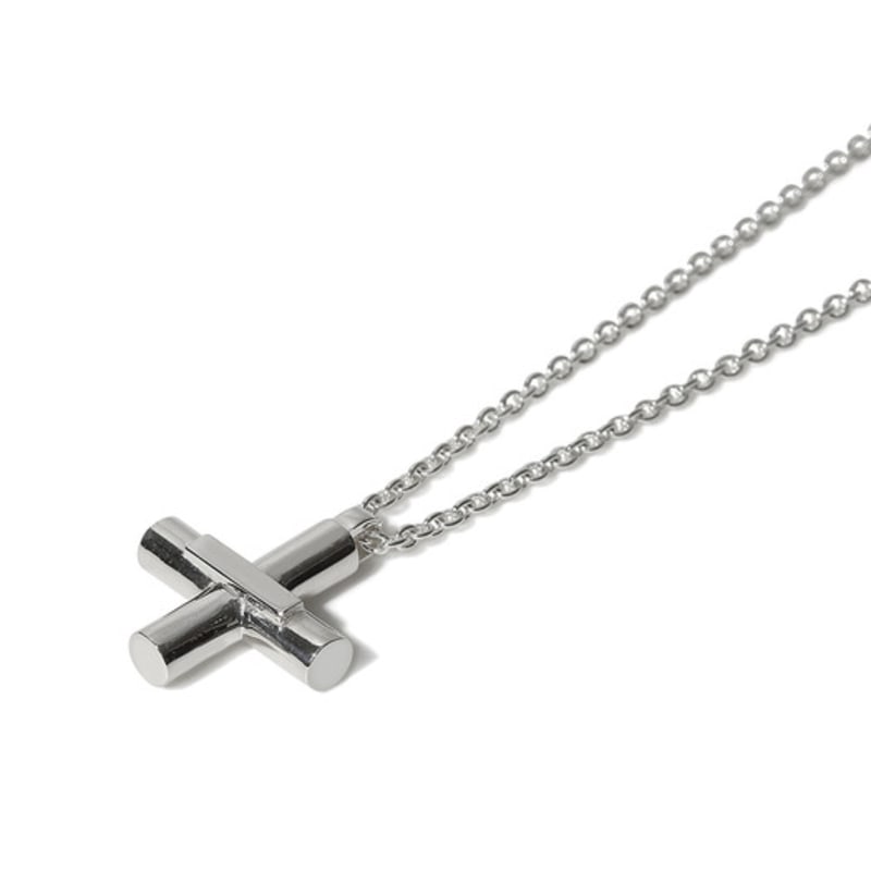 ANOTHER CELL PIPE CROSS PENDANT