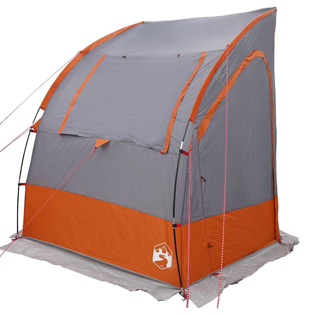 Heckklappenzelt für 194 x 180 x 210 cm Grau und Orange