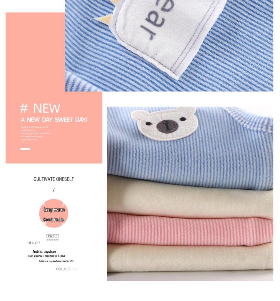 Jingqi Fleece Lined Sleeveless Vest for Boys and Girls - Warm Autumn/Winter Infant Waistcoat