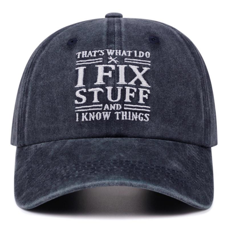 Baseball Washed Stitching Stitched Embroidered Alphabet Stuff Ifix Caps Dad Hat Women Men Outdoor Hip-Hop Casual Duck Hats Classic Style Sports Golf