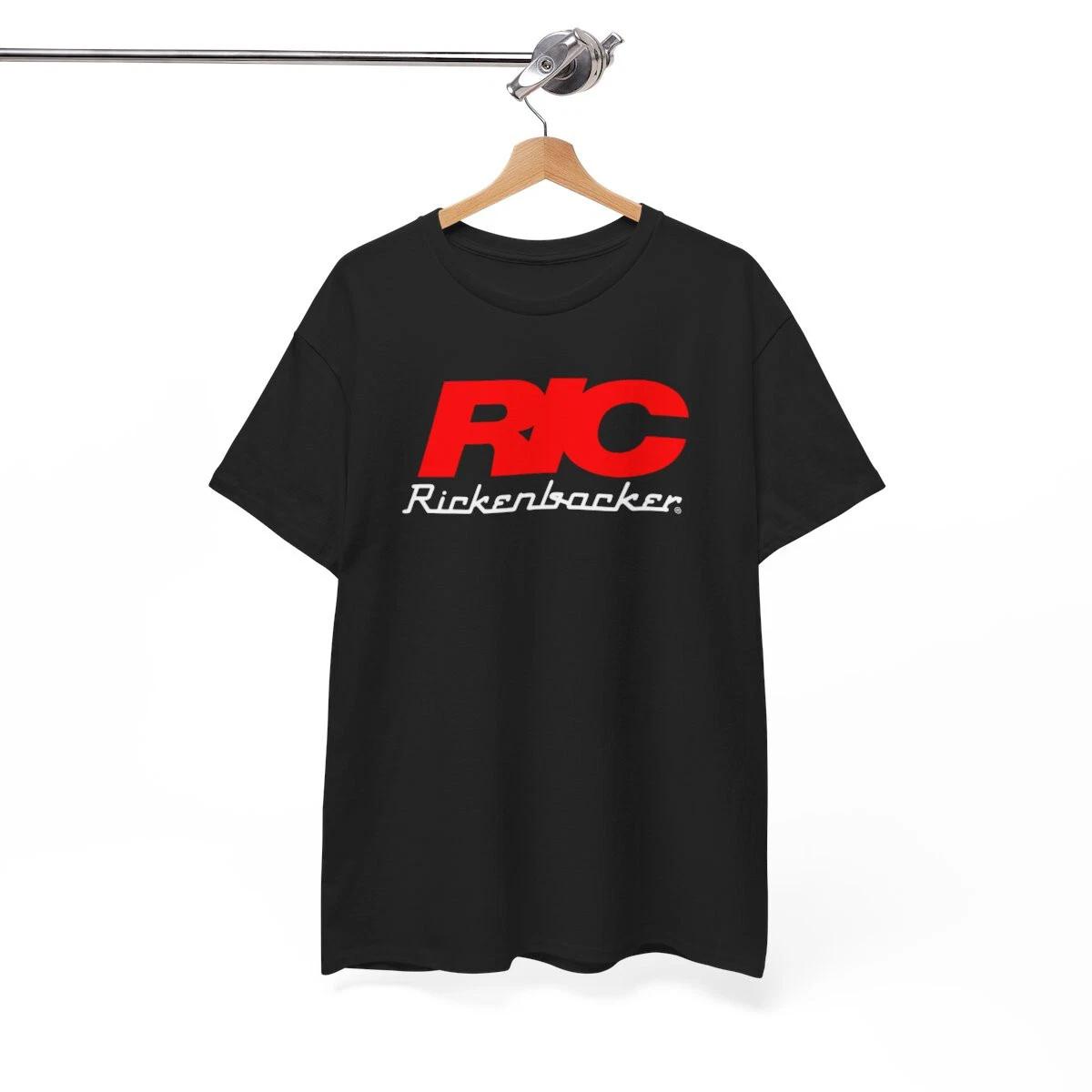 Men s and Women s T-shirts RIC Rickenbacker bass heavy cotton XXXL