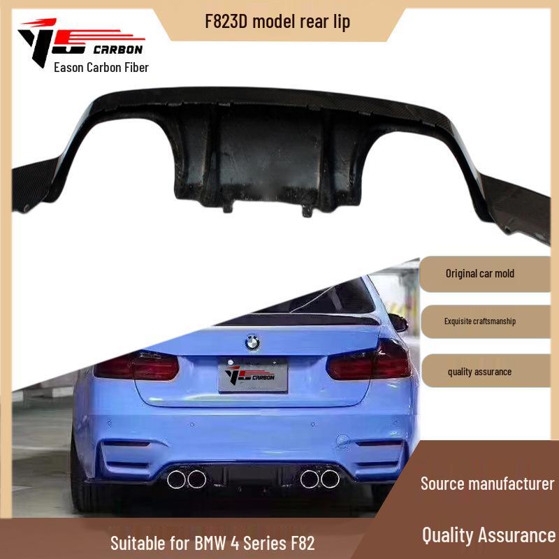 BMW M4 F82 Carbon Fiber 3D Style Rear Spoiler