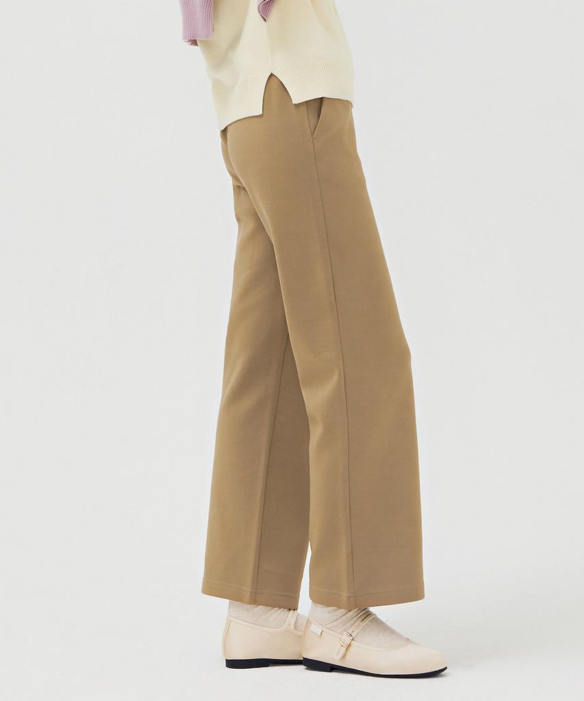 CHASECULT Women'S Brushed Elastic Waist Wide Pants-Bfrg2254D0X