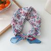 Fashion Women Printing Cotton Linen Small Square Scarf Scarf Women's Versatile Paisley Scarf Head Band Hair Accessories