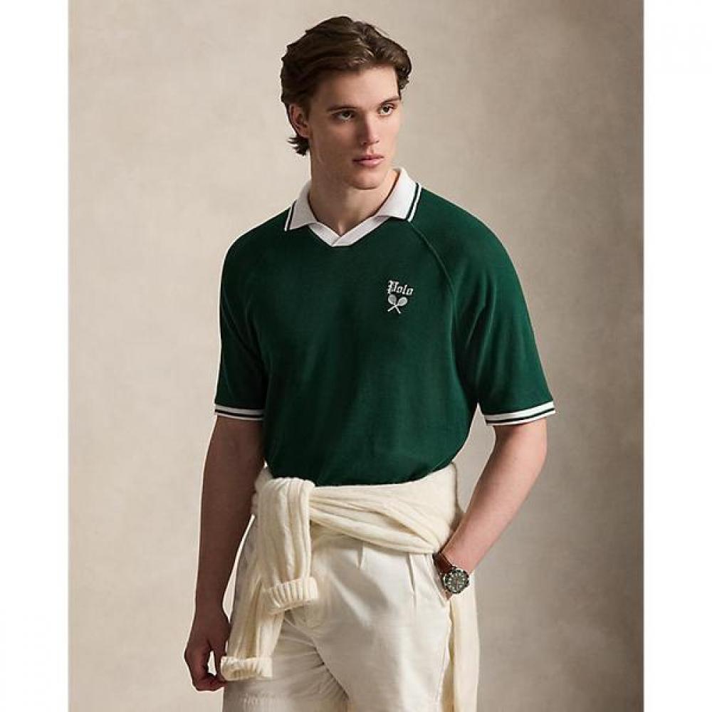 Polo Ralph Lauren Men S Relaxed Fit Pointele jerSey Polo Shirt Mnpokni1n82412930 M