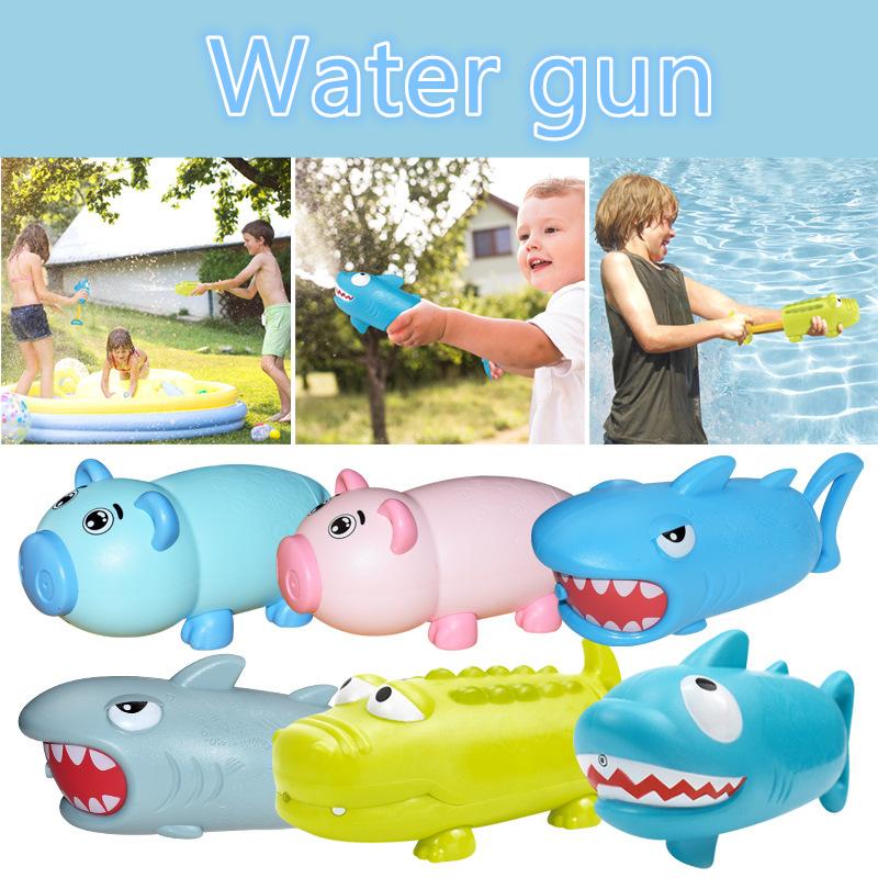 Water Guns Toys Classic Outdoor Beach Water Pistol Blaster Gun Portable Squirt Gun Kids Beach Toys Swimming Pool Toys