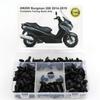 Passer til Suzuki AN200 Burgman 200 2014 2015 2016 2017 2018 2019 AN 200 Motorcykel Komplet Kåbesæt Bolte Sæt Kåbeclips Møtrik Skruer