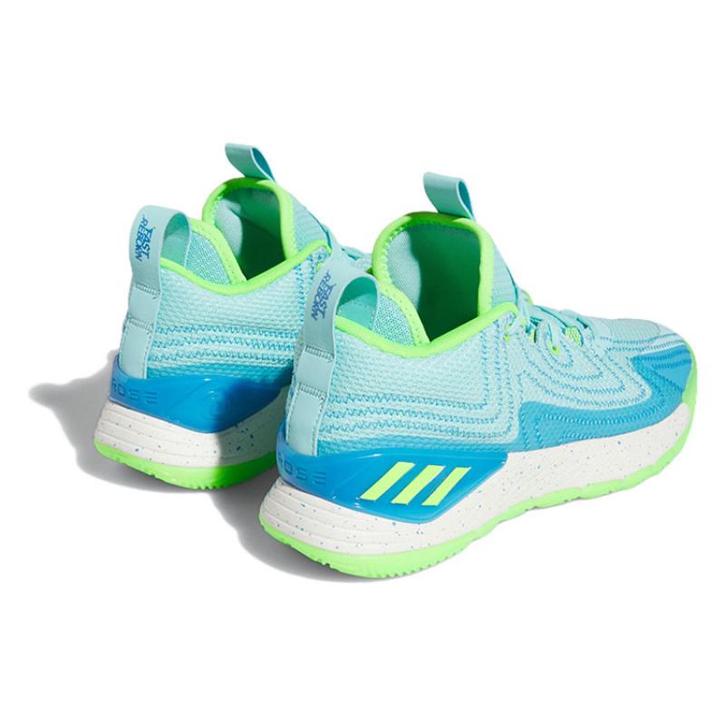 Adidas D Rose Son Of Chi 2 Aqua Solar Green Sneakers HQ1006