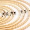 Imitation Bamboo Plastic Embroidery Hoop - Round Handmade DIY Tool & Stretcher Frame