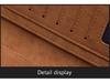 Hengsheng Men's Vintage Long Thin Matte Leather Wallet