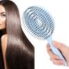 Vented Design Hair Detangling Brush Soft Straightening Hair Brush Salon Hair Comb  For Women