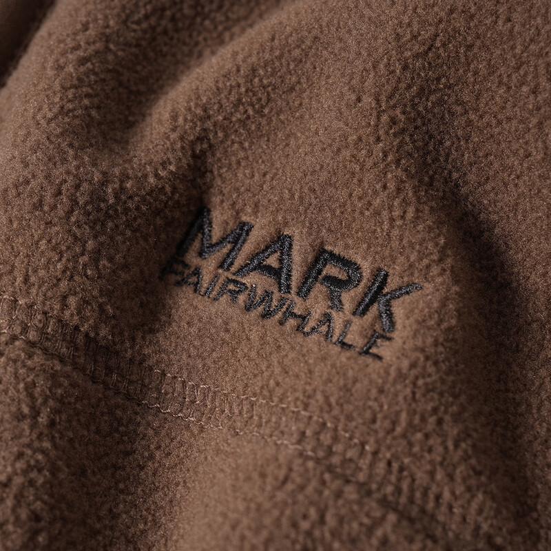 MARK FAIRWHALE Men's Stand Collar Fleece Vest