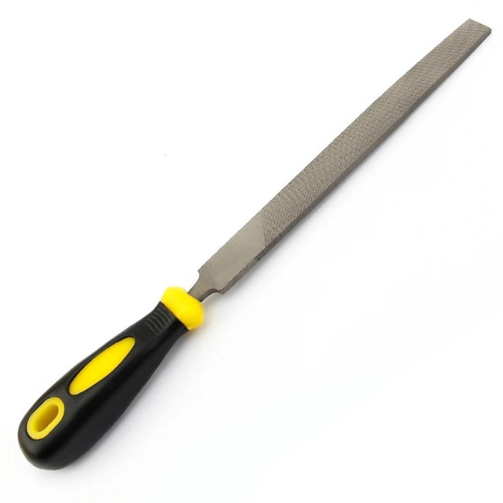 6Inch Guitar Sanding File Flat File Luthier Making Tool Guitar Fretboard Repair Tool with Handle