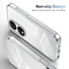For Honor X7b 4G Clear Phone Case TPU PC Anti-Slip Drop-Proof Back Cover