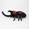 Taiyo Sangyo Boeki SA048 Wild Graphy Plush Toy, Realistic Rhinoceros Beetle, Gift