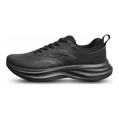 Rouchun Pro Antypoślizgowe Amortyzujące Wytrzymałe Wygodne Buty do Biegania Męskie Trampki Podstawowe-Czarne 112545506R-14