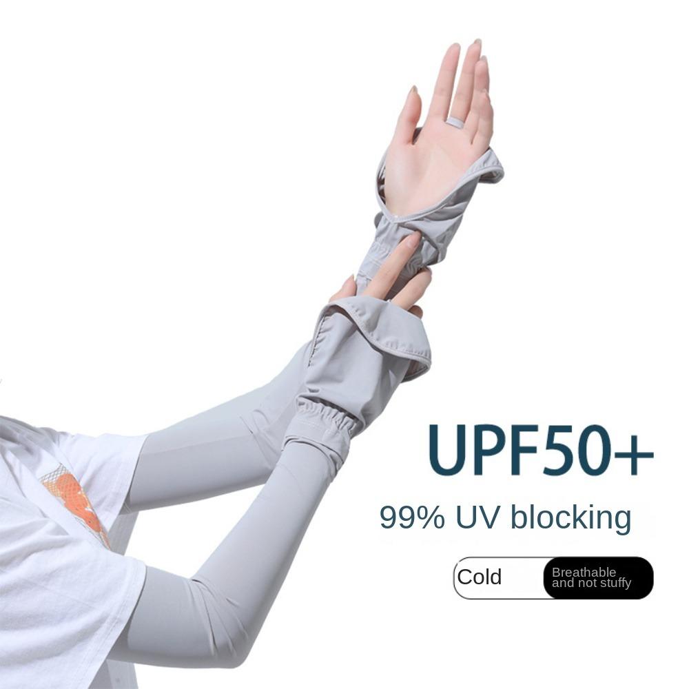 

Тонкие солнцезащитные перчатки Длинные варежки с защитой от ультрафиолета Портативные солнцезащитные перчатки
