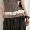 Adjustable Y2K Wide Belt Punk PU Leather Waistbands Vintage Rivet Waist Belt  Summer