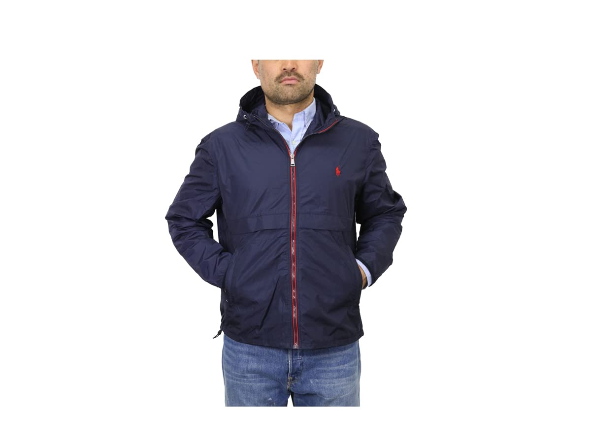 

POLO RALPH LAUREN Ветровка Куртка Парка Мужская 0101966-M-NAVY [Товар] тёмно-синий
