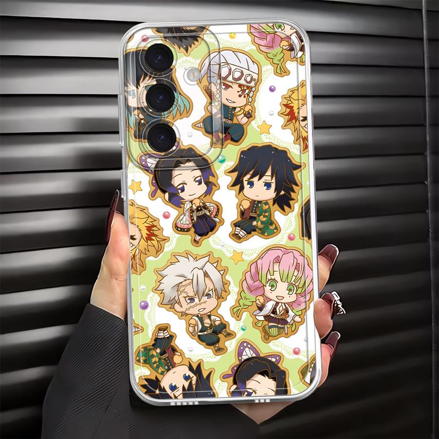 Hülle für Samsung Galaxy A57 A34 A35 A54 A15 A25 A51 A36 A37 A52 A17 A56 A26 A24 A14 A16 A52 A55 Handyhülle D-Demon S-Slayer