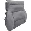 Driver Side Bottom Replacement Cloth Seat Cover Gray Compatible with 2014-2019 GMC Sierra 1500 2500 3500 1500HD 2500HD SLE SLT