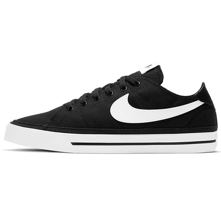 Nike Court Legacy Canvas Black White Men s CW6539-002 EU 44