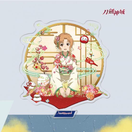 Anime Game Merchandise Sword Art Online Acrylic Stand Figures Kirito Asuna Sinon