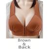 Women's Elegant Style Bra, Nursing Stretchy Bra With Front Closure, Comfort Support Underwear