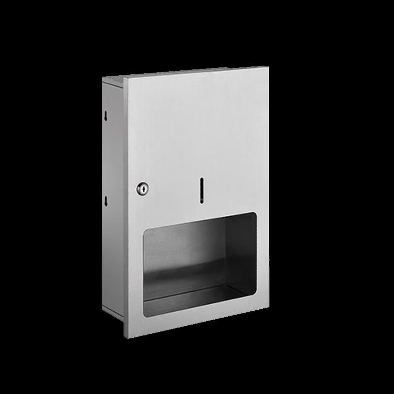 

Juyuan AK44 Wall-Mounted Stainless Steel Paper Towel Dispenser