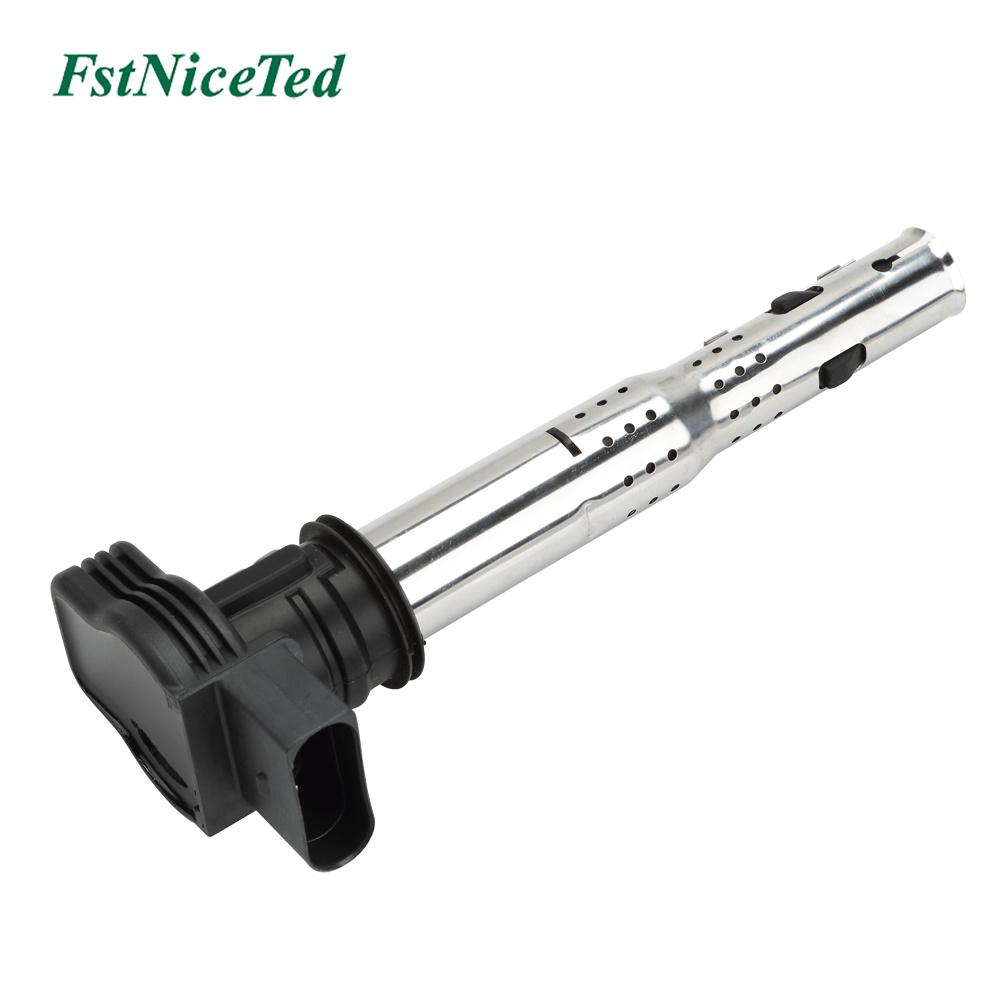 

(1шт) Катушка зажигания подходит для Q3 2.0T(35ТФСИ) A4L C6 A6L TT A5 2.0T / Volkswagen CC 1.8T/2.0T Tiguan Magotan Octavia заменяет оригинальное оборудование: 07К905715Ф чёрный